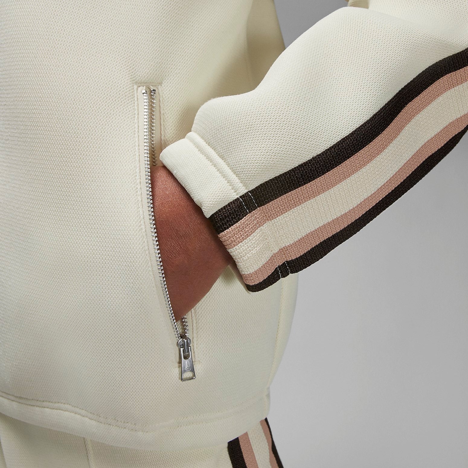 Air Jordan x A Ma Maniere Track Jacket 'Coconut Milk' DX5651-113 - 4