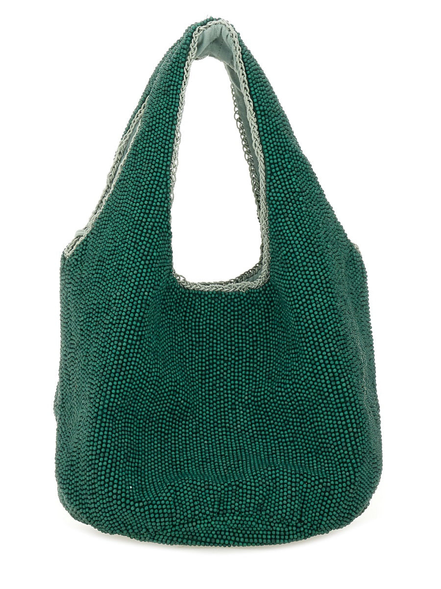 J.W. ANDERSON - Jw Anderson Women Mini Beaded Tote Bag - 2