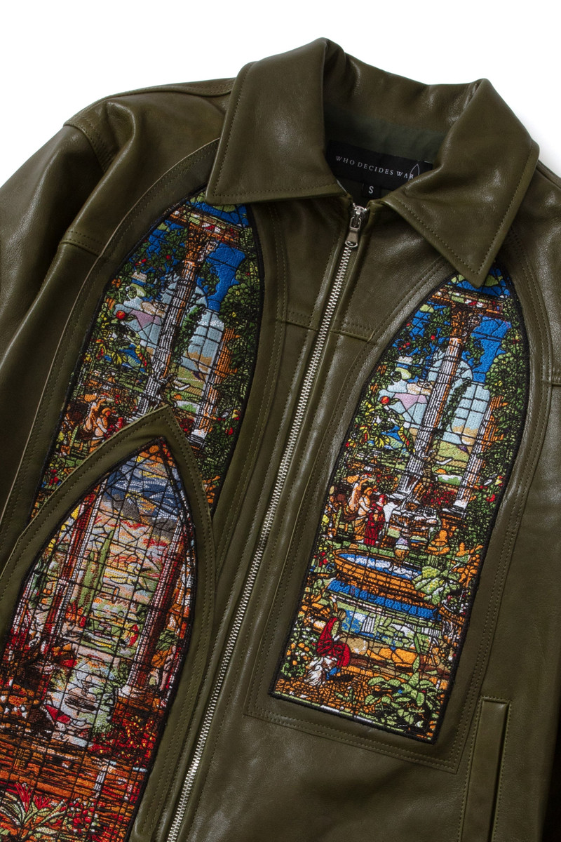 WHO DECIDES WAR EDEN LEATHER JACKET outlook