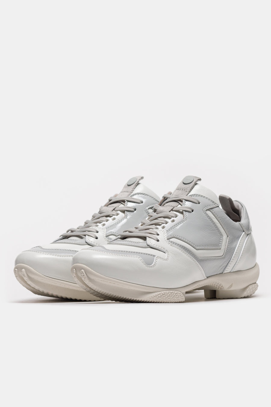 Ostro Shoe in White Brilliant - 2