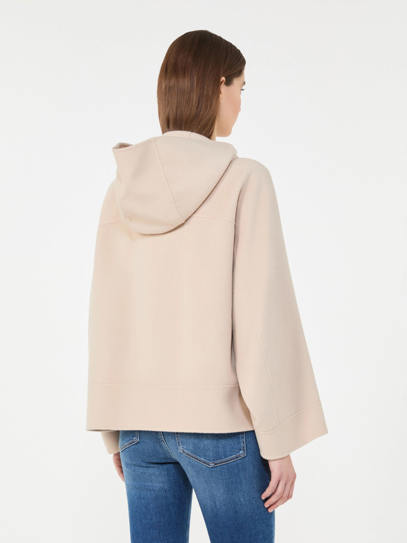 OLIATO Double-faced wool-blend coat - SAND 4