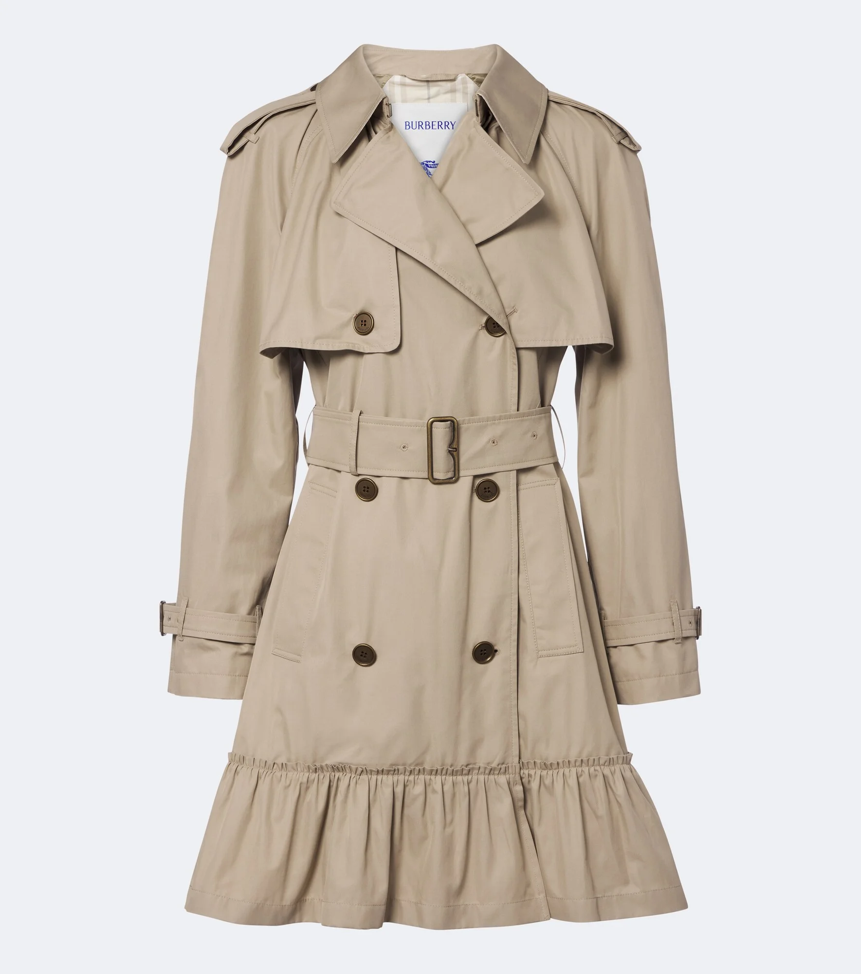 Tillydrine cotton gabardine trench coat - 1