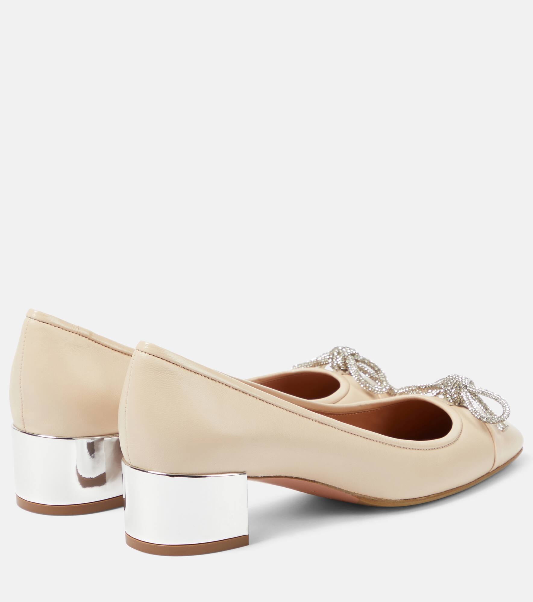 Parisina Crystal 35 leather pumps - 3