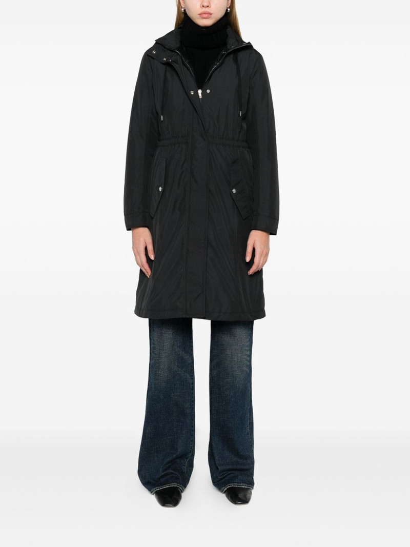 Herno hooded drawstring coat outlook