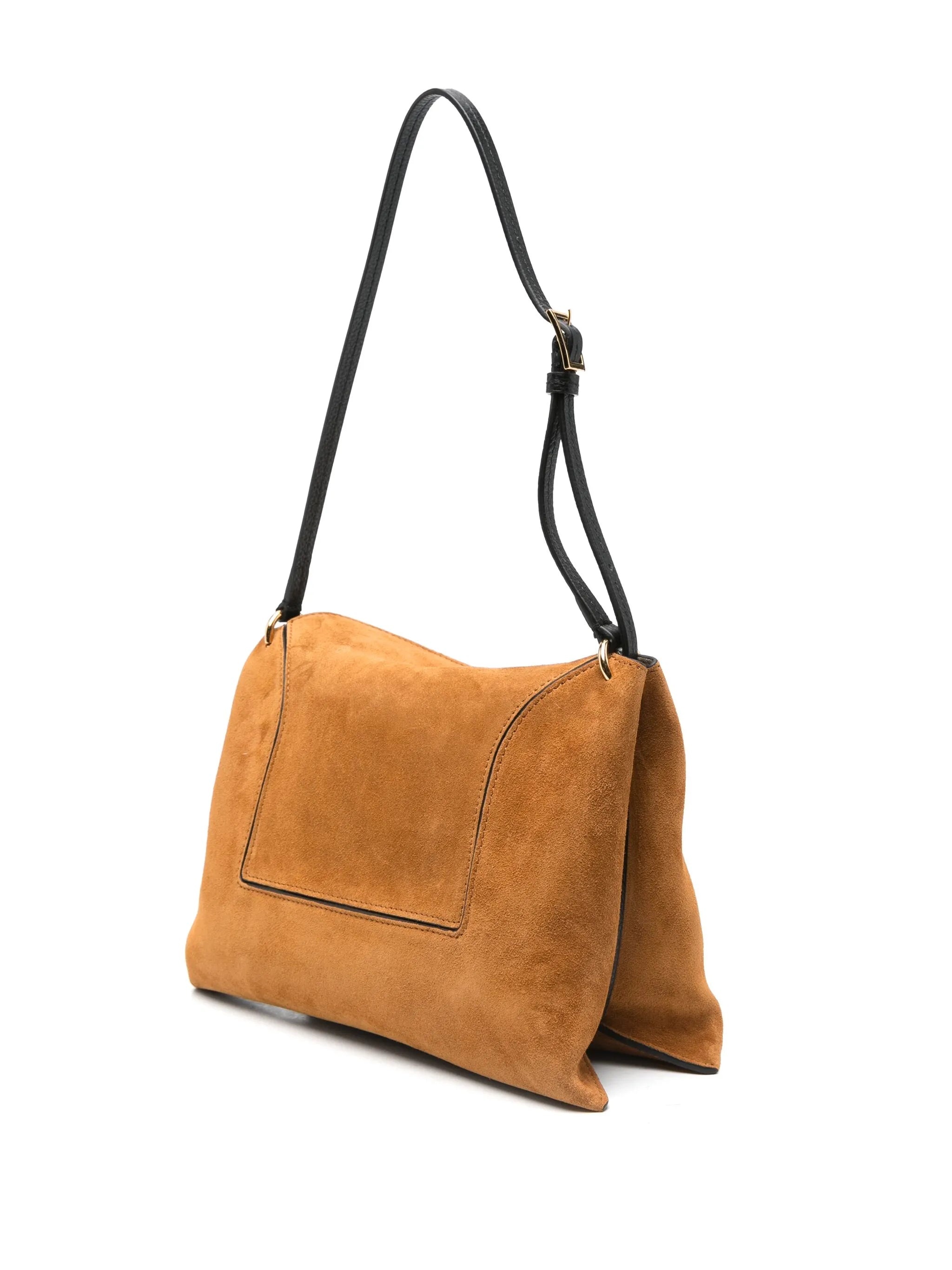 Suede Shoulder Bag - 3