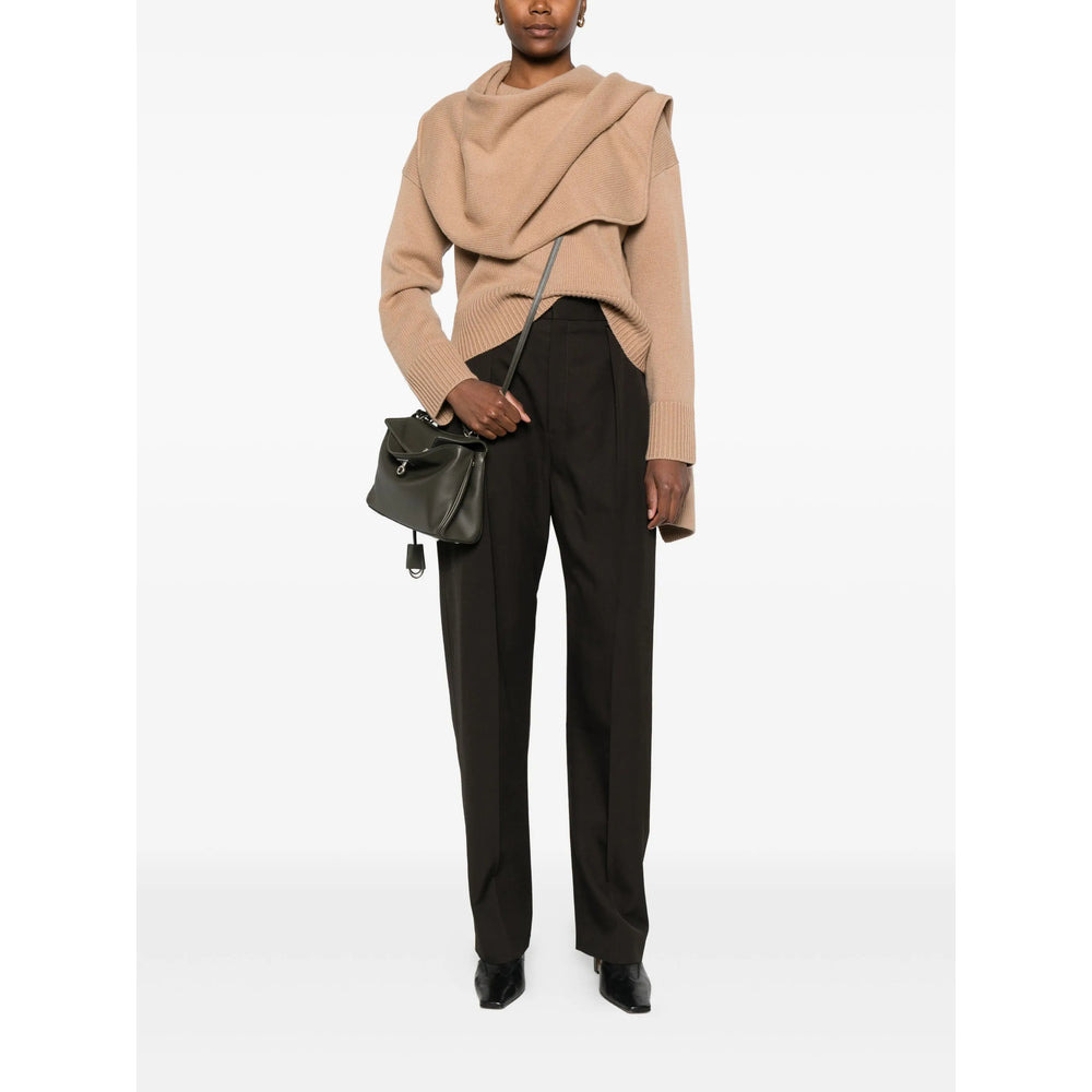 Lemaire Black Trousers - Straight Trousers Women - 4