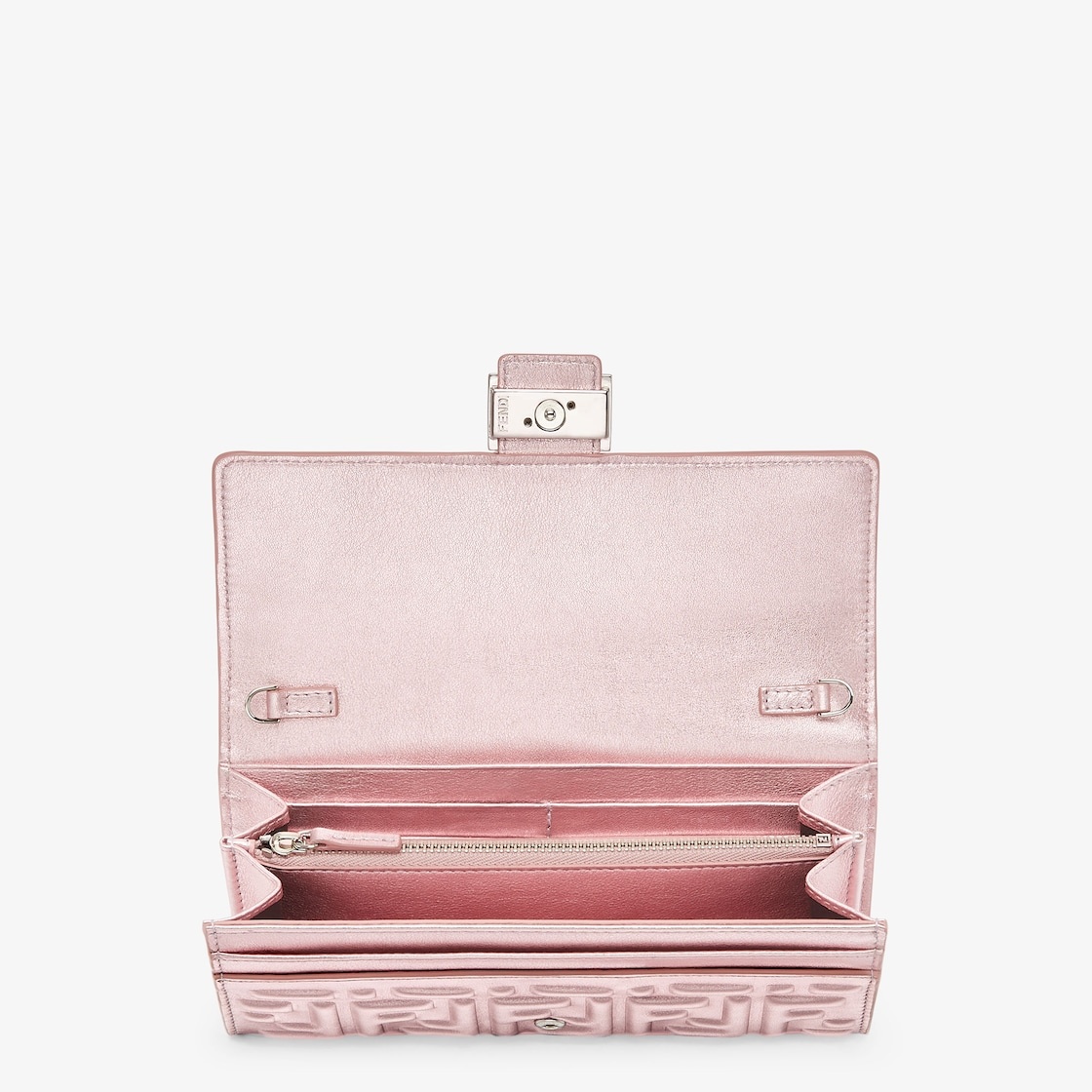 Baguette Continental Wallet With Chain - 4
