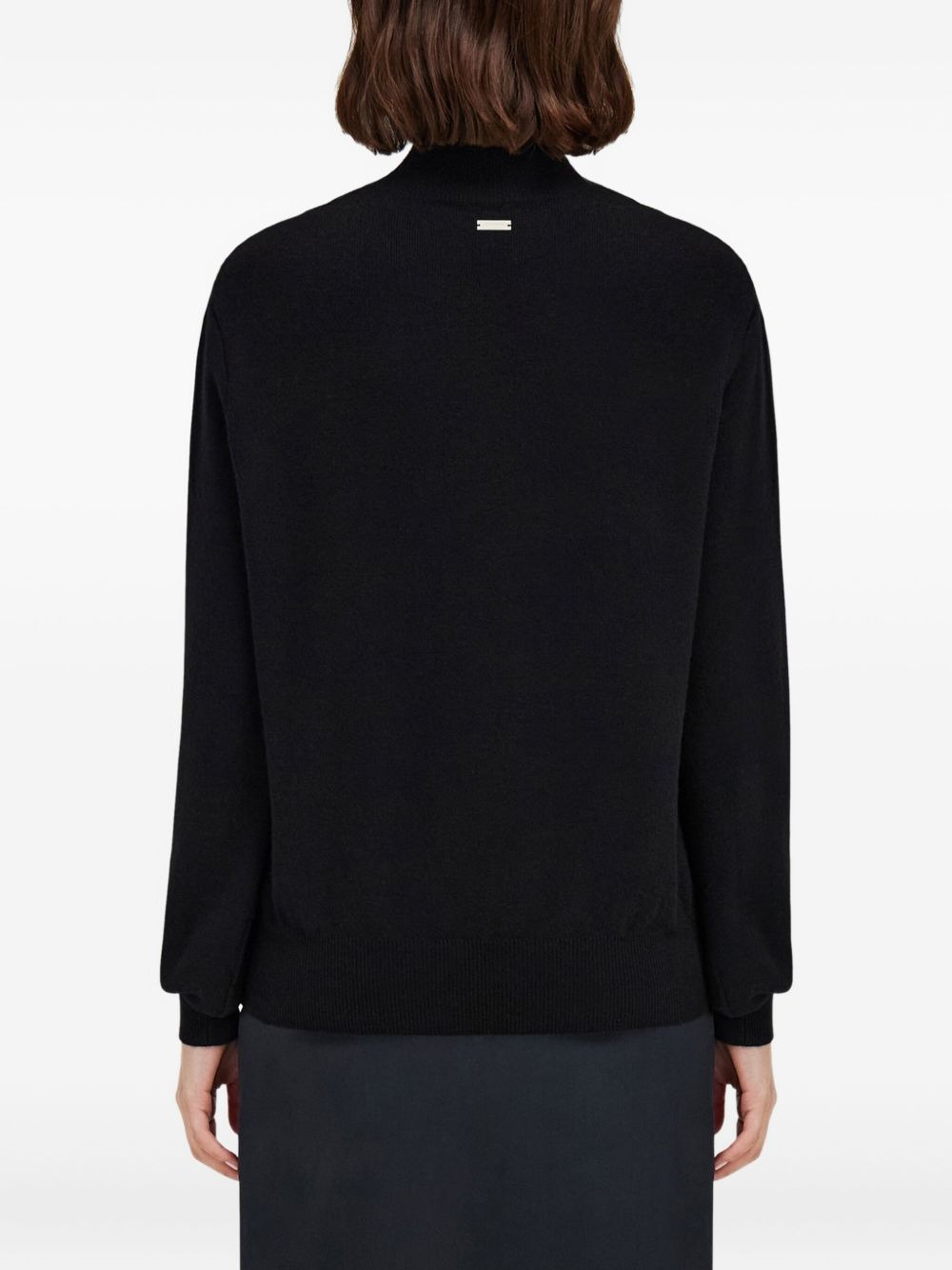 pleated-tassel sweater - 4