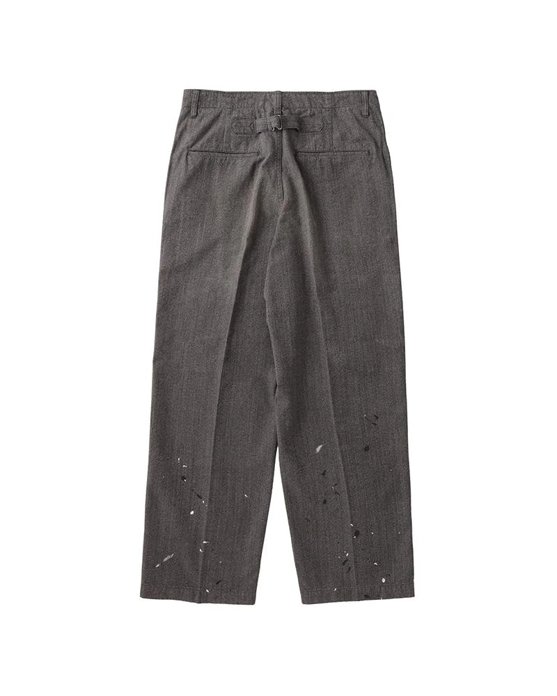 visvim BROADER CHINO CRASH GREY - 0226905008008 | REVERSIBLE