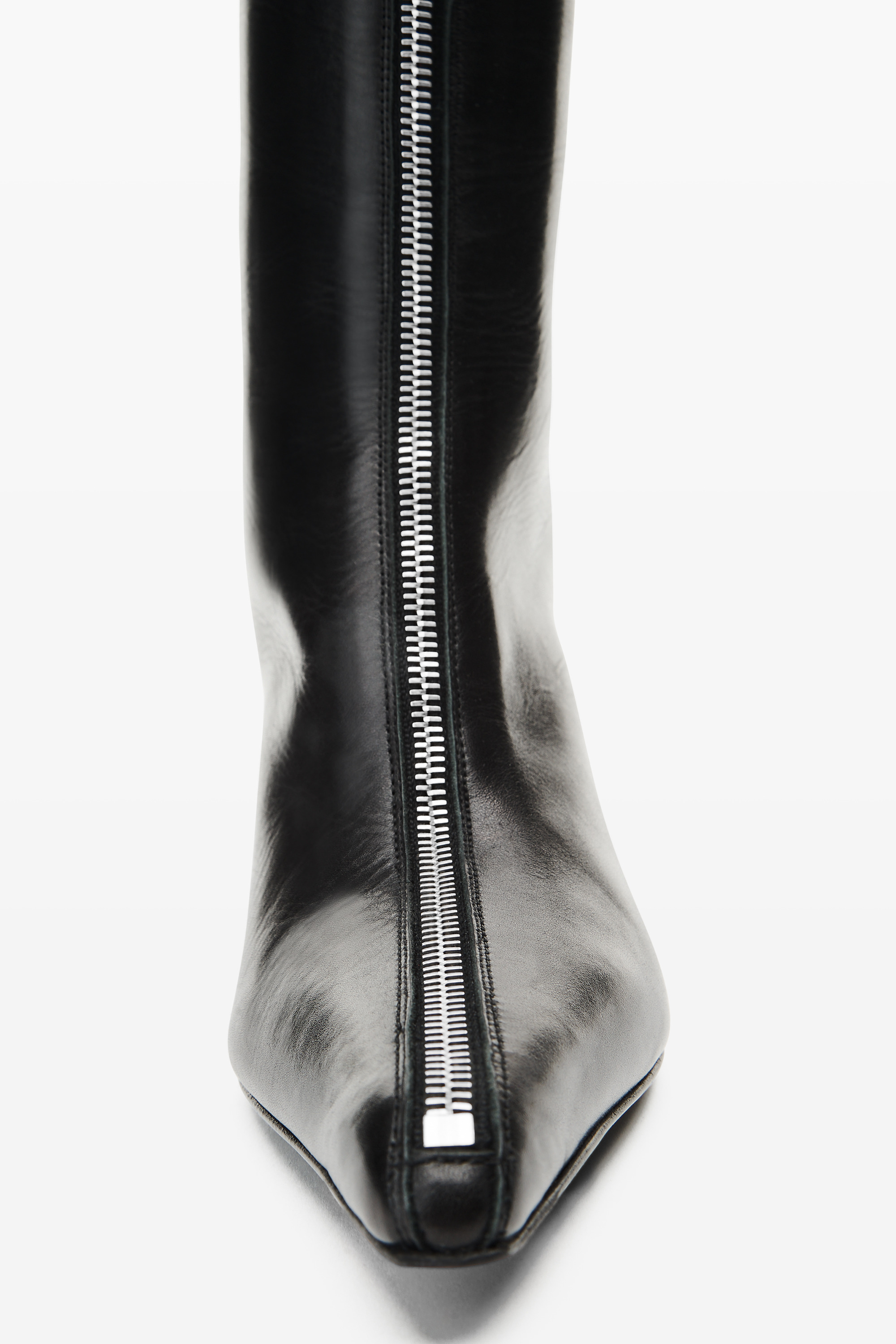 Black Leather Vera boot - 4