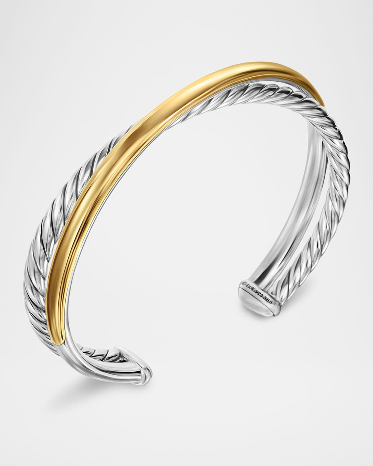 11mm Crossover Bracelet in Silver - 3