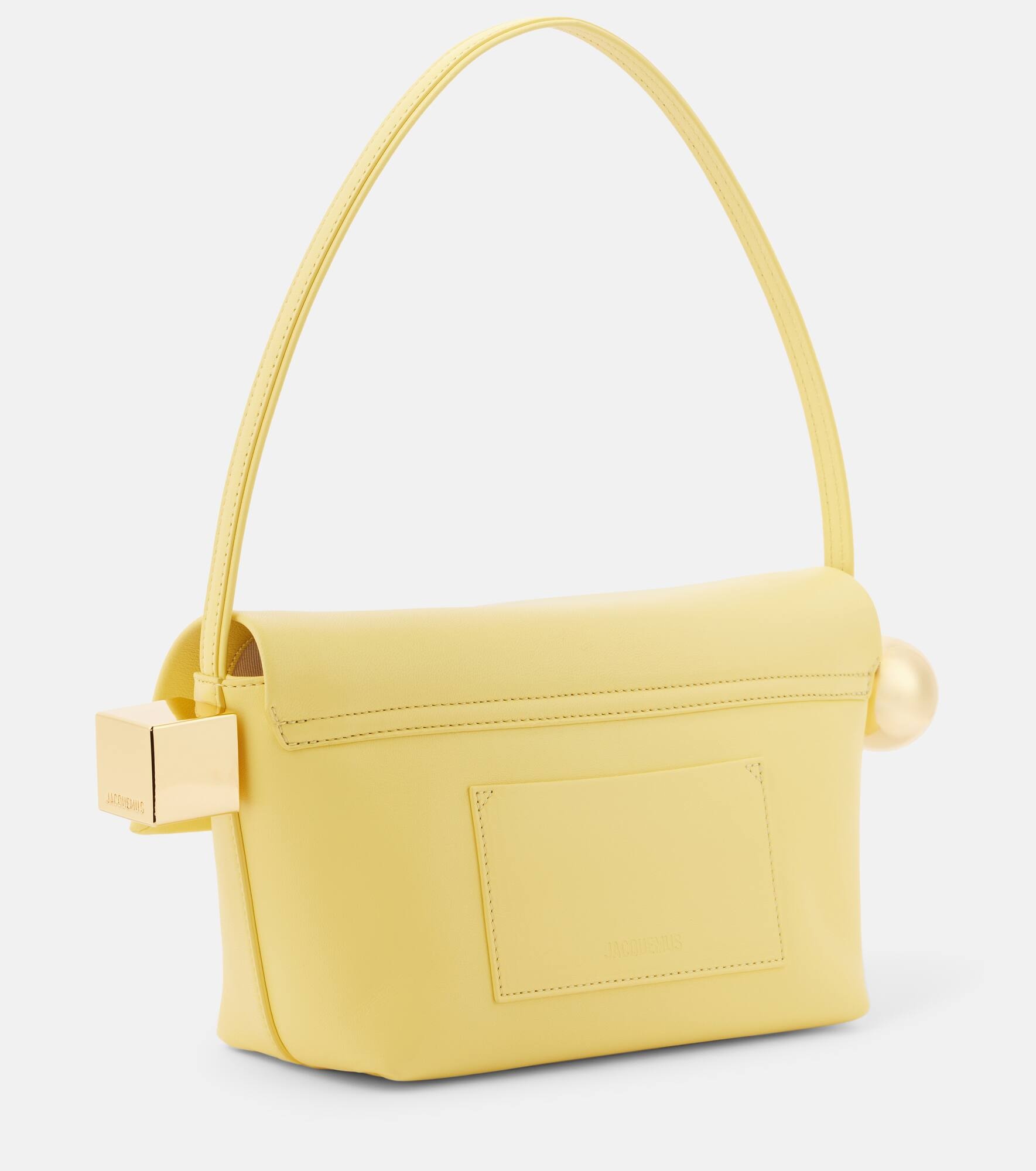 Rond Carré leather shoulder bag - 3