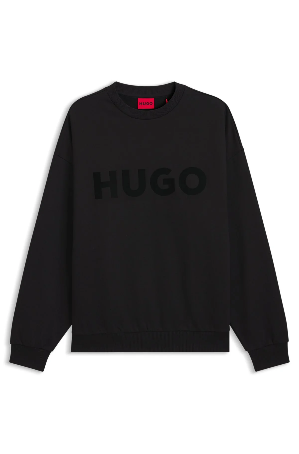 OVERSIZE-FIT SWEATSHIRT IN COTTON TERRY WITH LOGO PRINT - 1