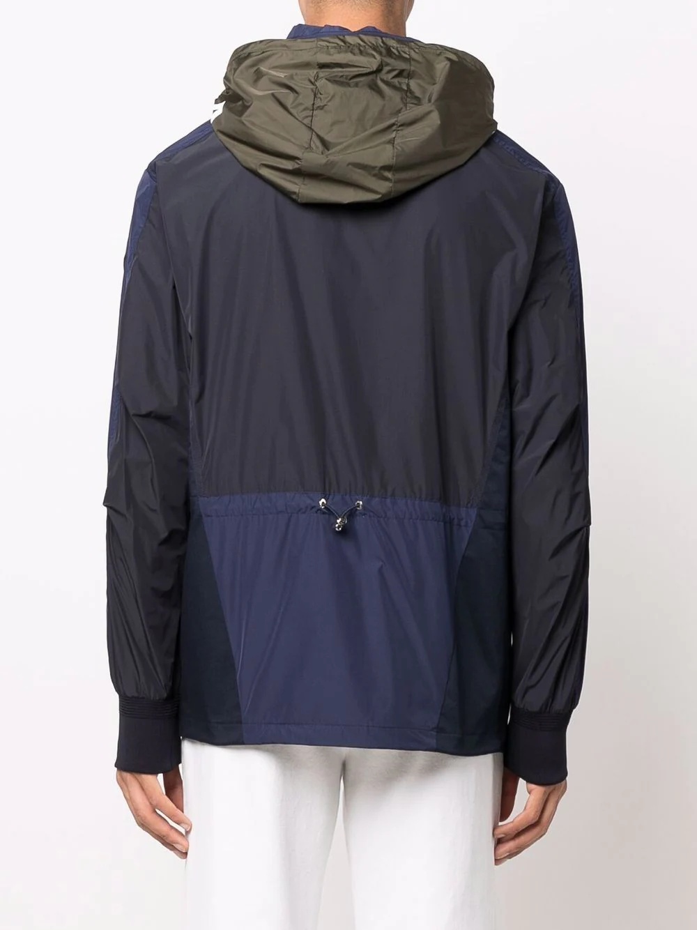 contrast-panel detail jacket - 4