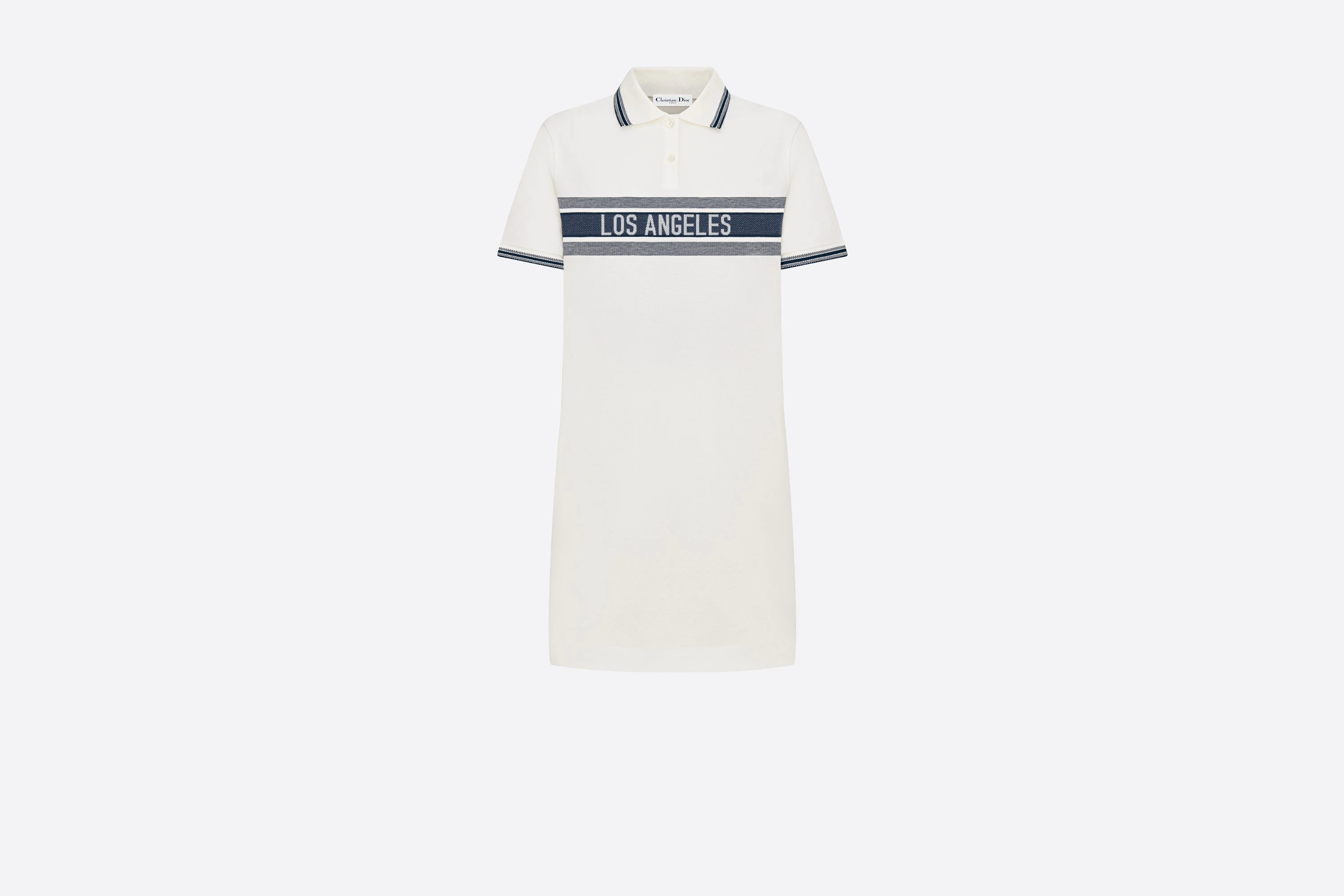 Dioriviera 'LOS ANGELES' Polo Shirt Dress - 1