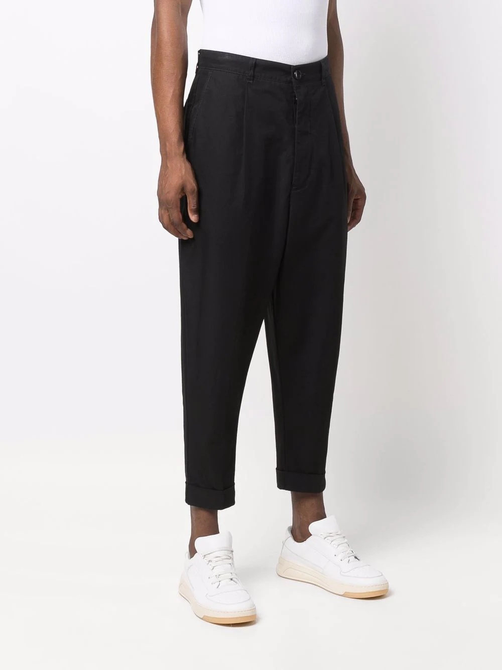 oversized carrot-fit trousers - 3