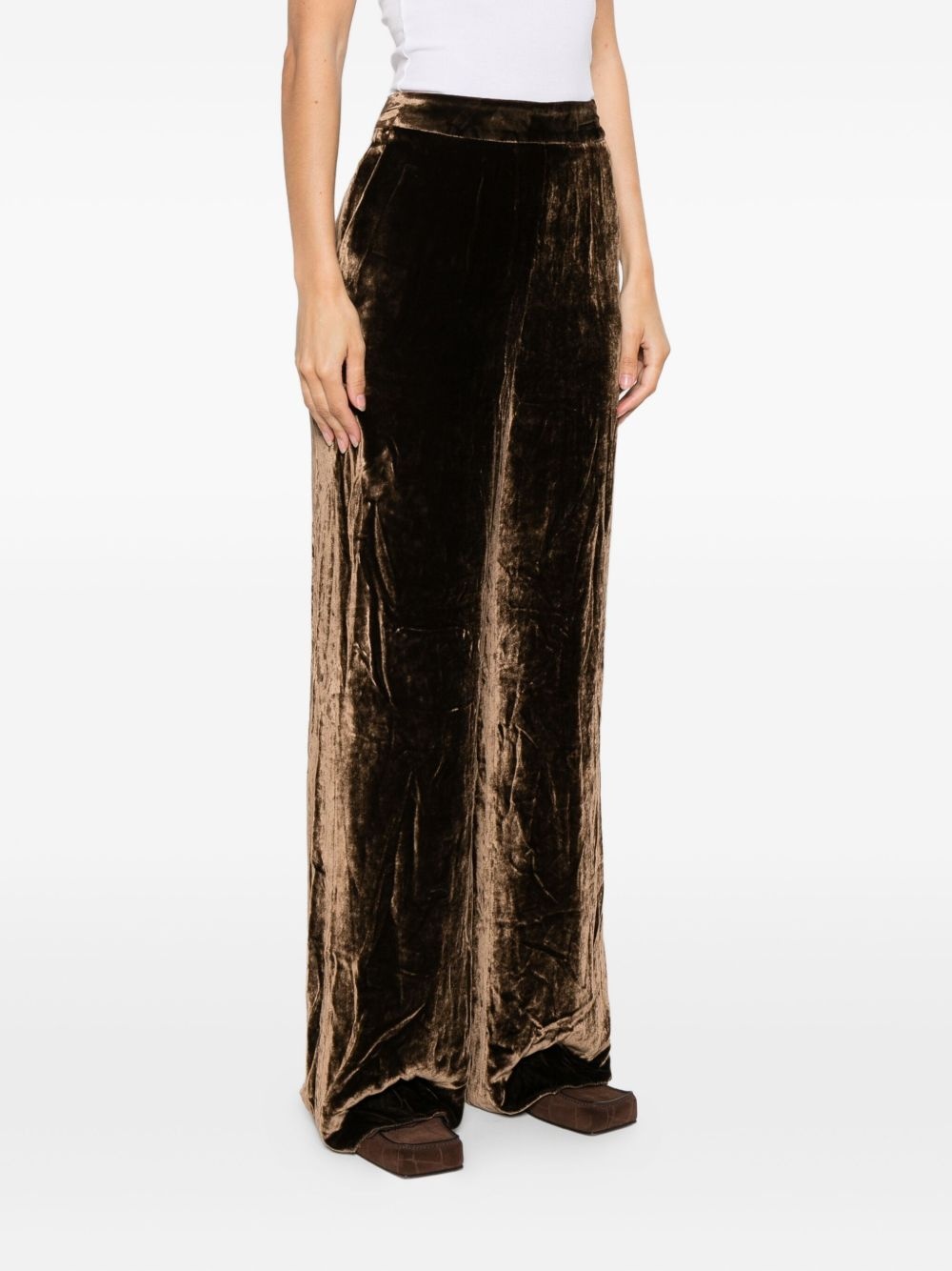 velvet trousers - 3
