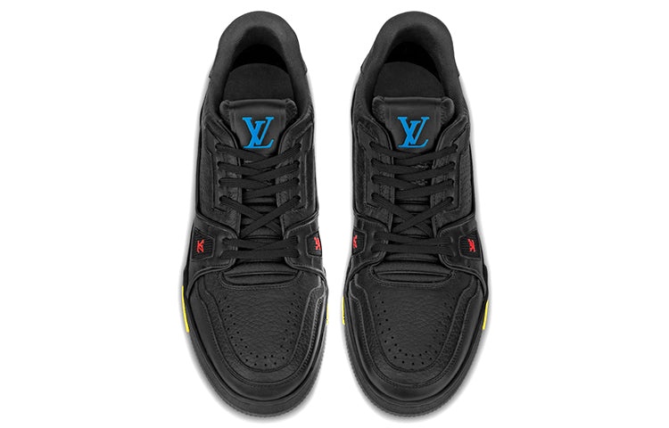 LOUIS VUITTON Trainer 'Black Leather' 1A8ZQ9 - 3