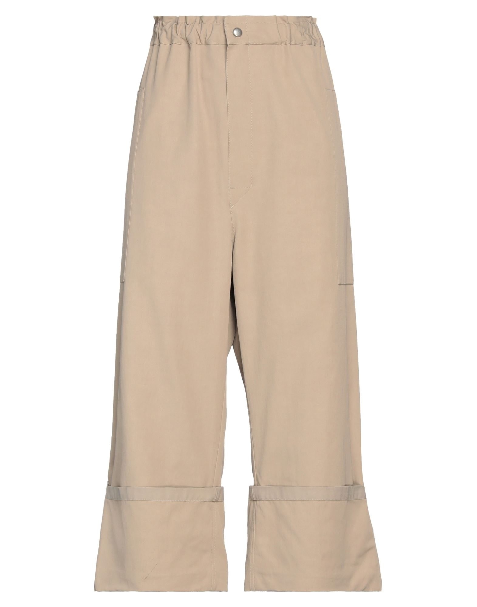 Beige Women's Casual Pants - 1
