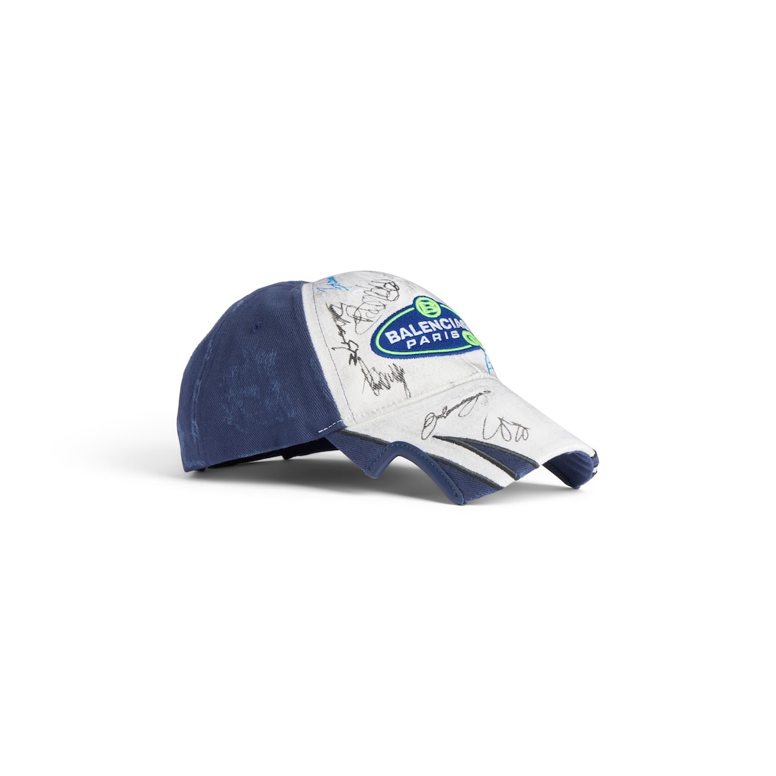 Men's Banana Cap in Dirty White/blue - 2