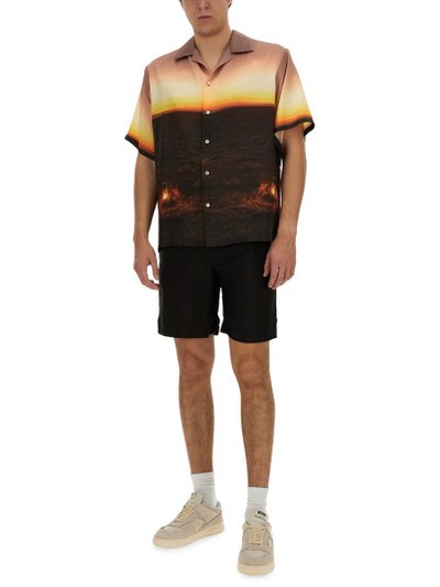 MSGM SHORT WITH LOGO outlook