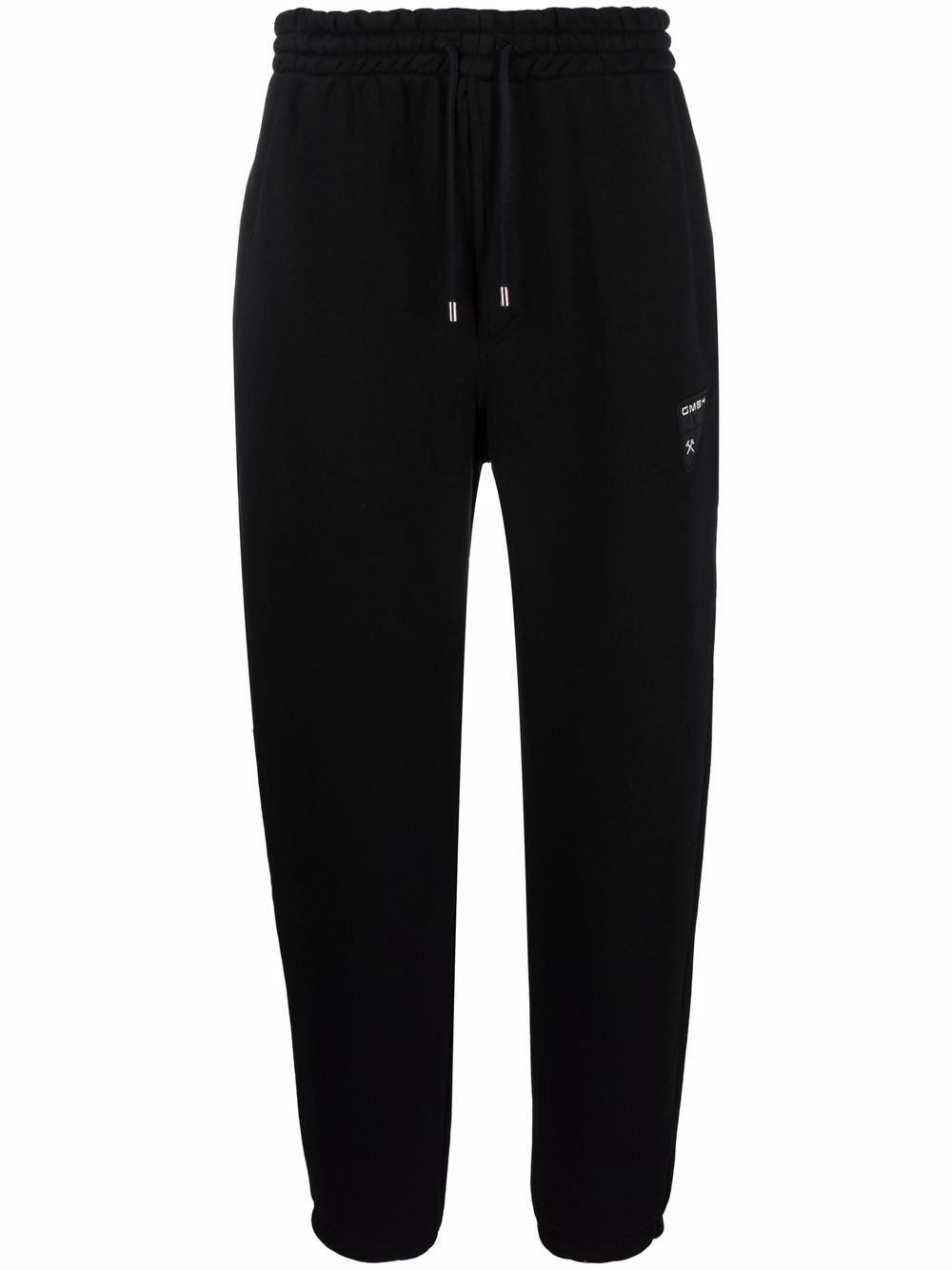logo-leg track pants - 1