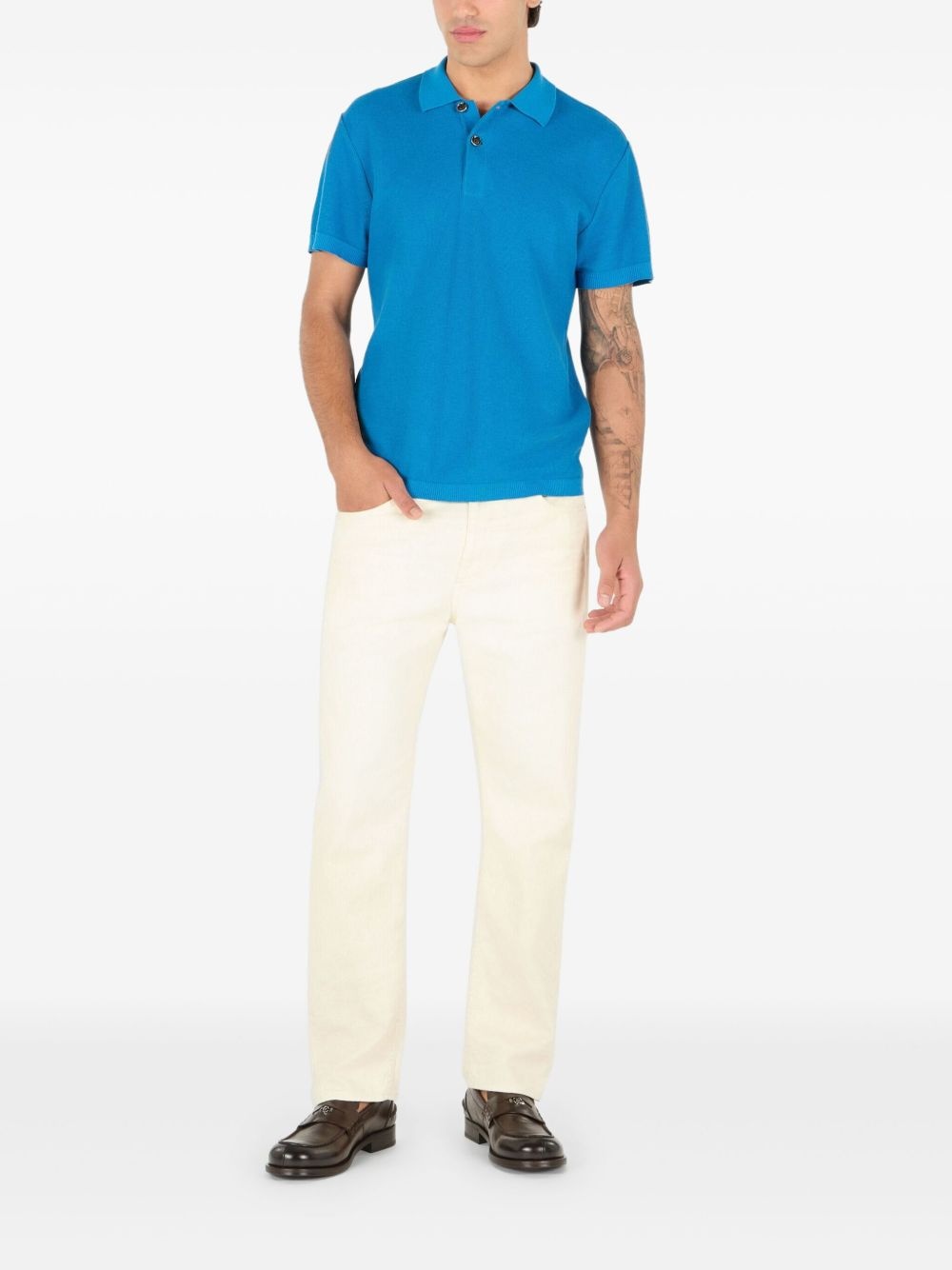 cotton polo shirt - 2