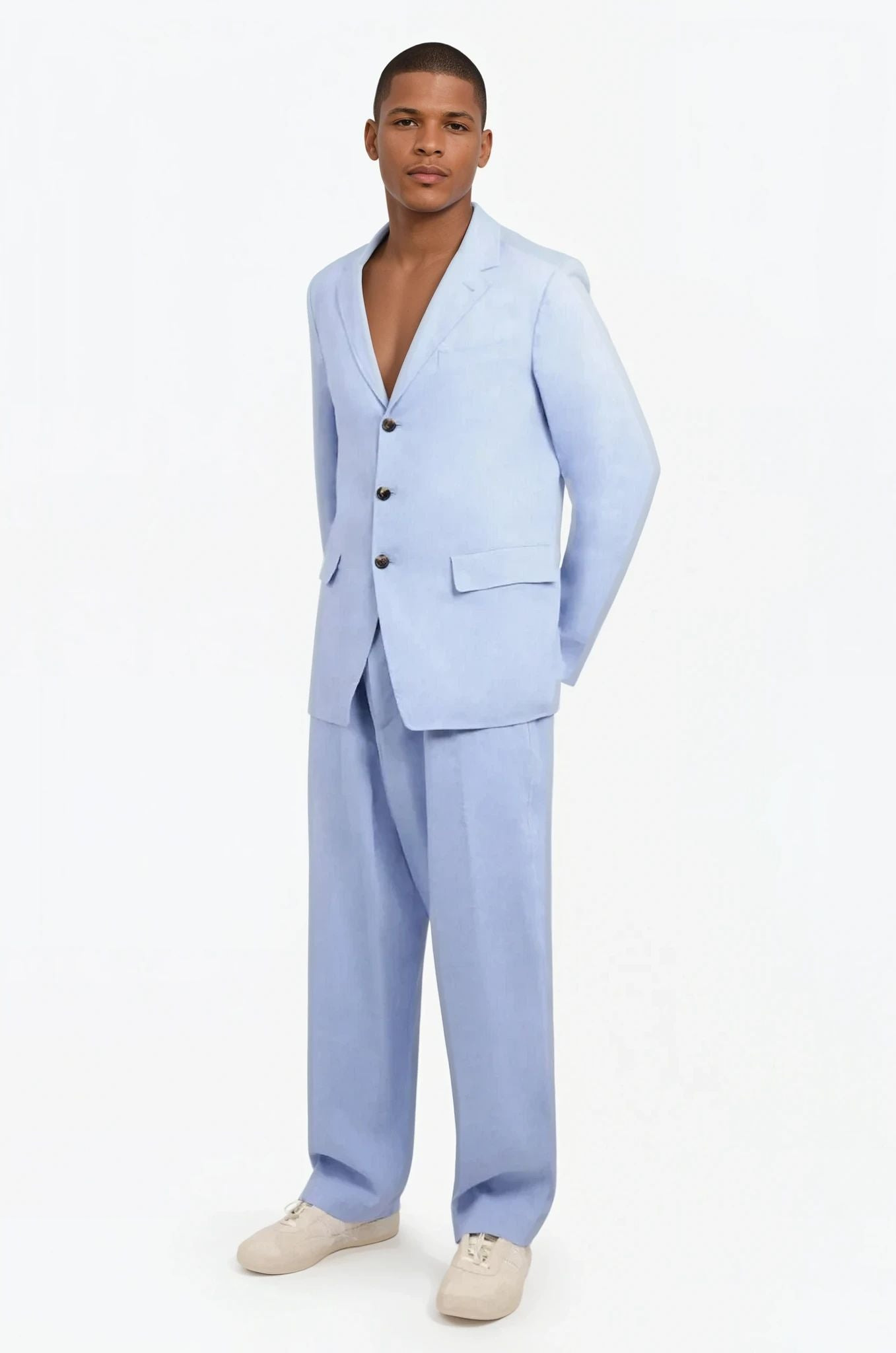 PENNY TROUSER | LIGHT BLUE - 2