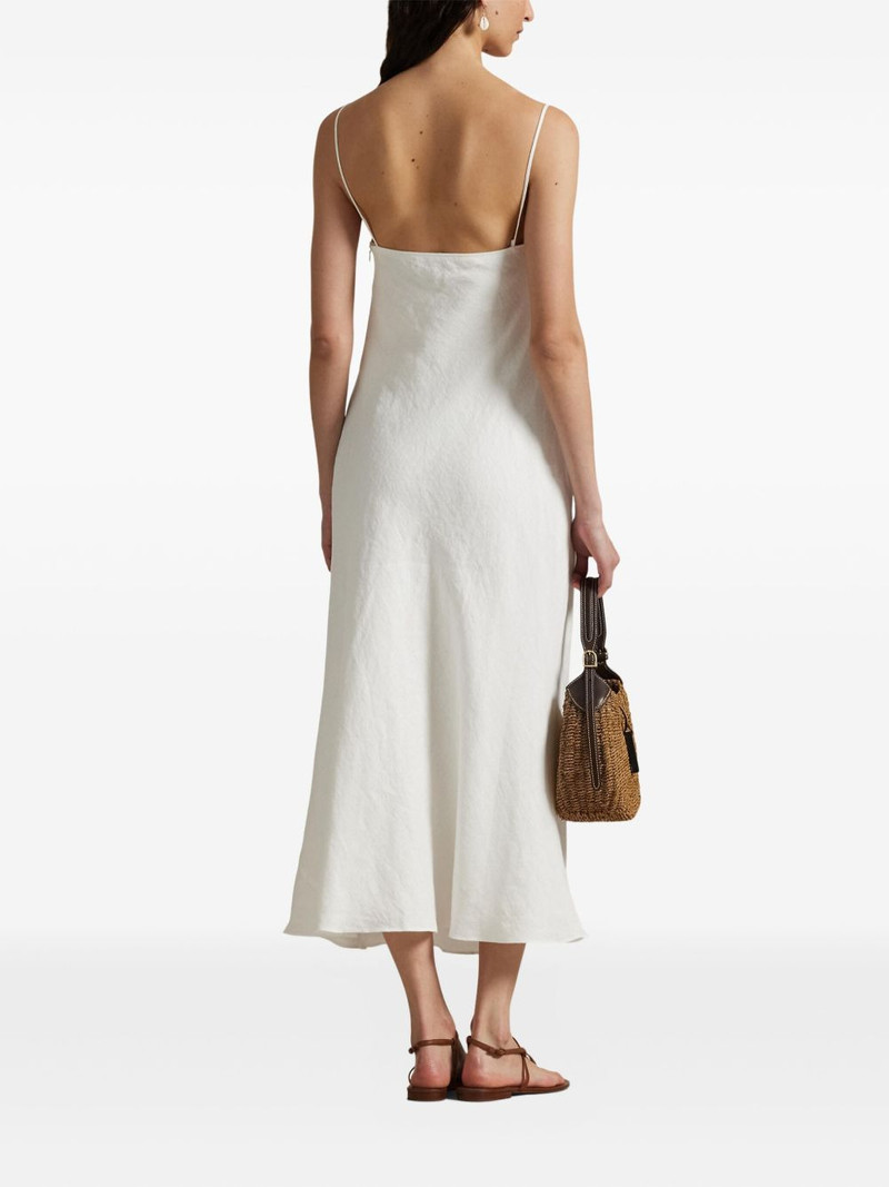 sleeveless linen midi dress 3