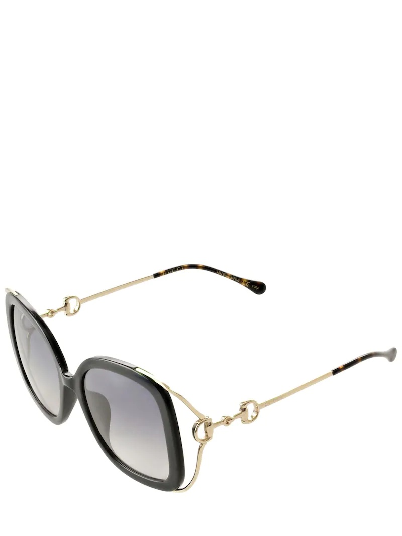 HORSEBIT SQUARED METAL SUNGLASSES - 3