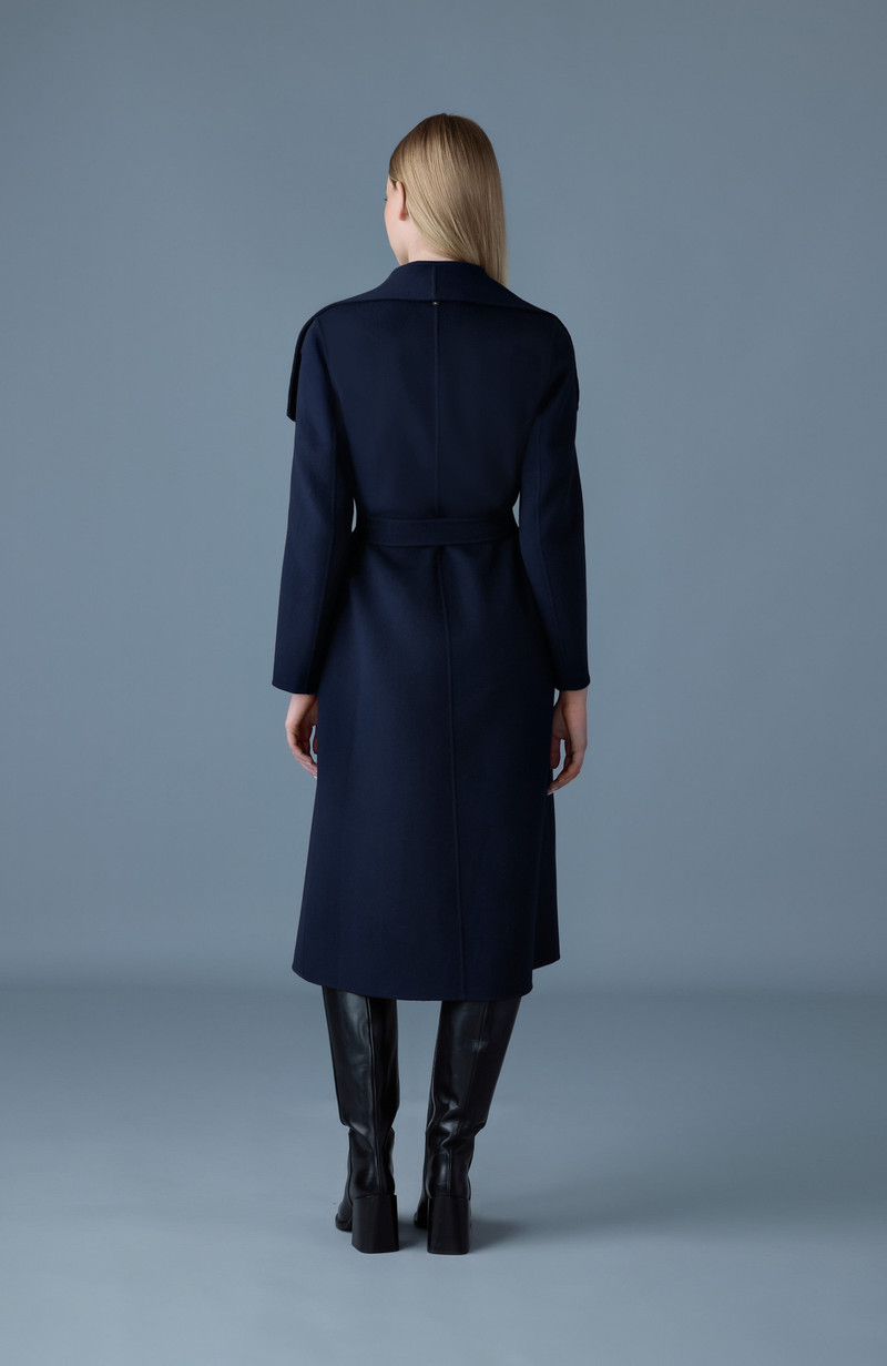 MAI-CN Double-face wool wrap coat 4