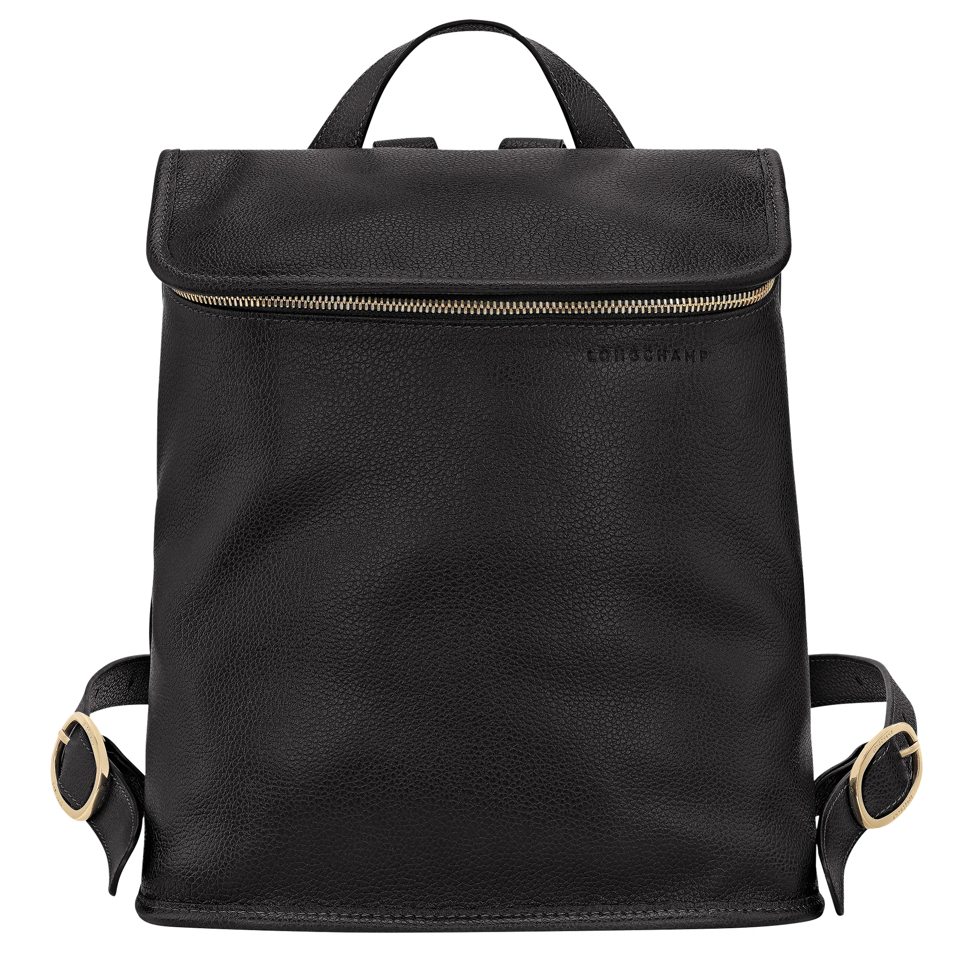 Le Foulonné M Backpack Black - Leather - 1