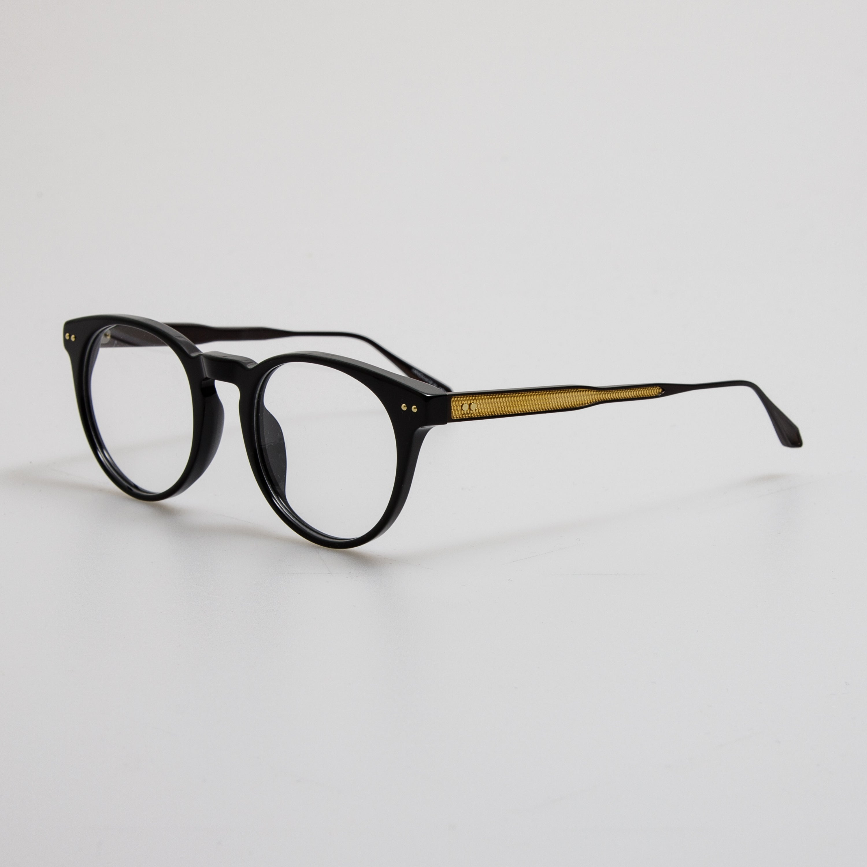 Men's Kaan Oval Optical Frame in Black - 2