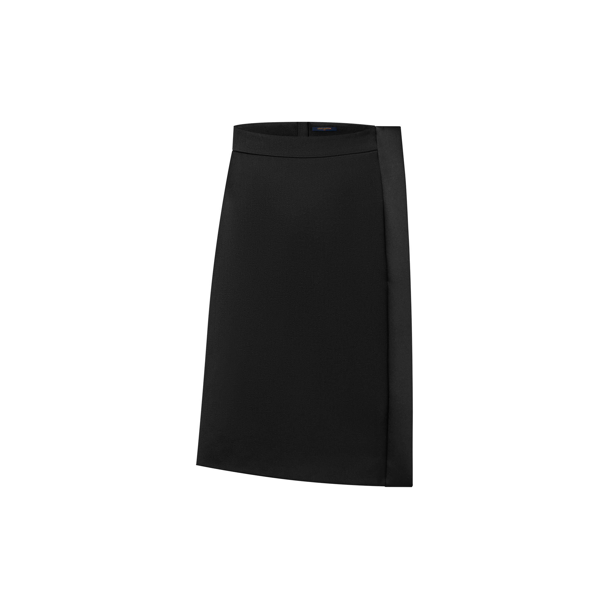 Lapel Trim Skirt - 1