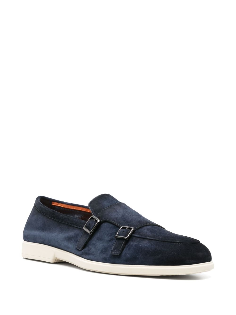 suede monk shoes - 2