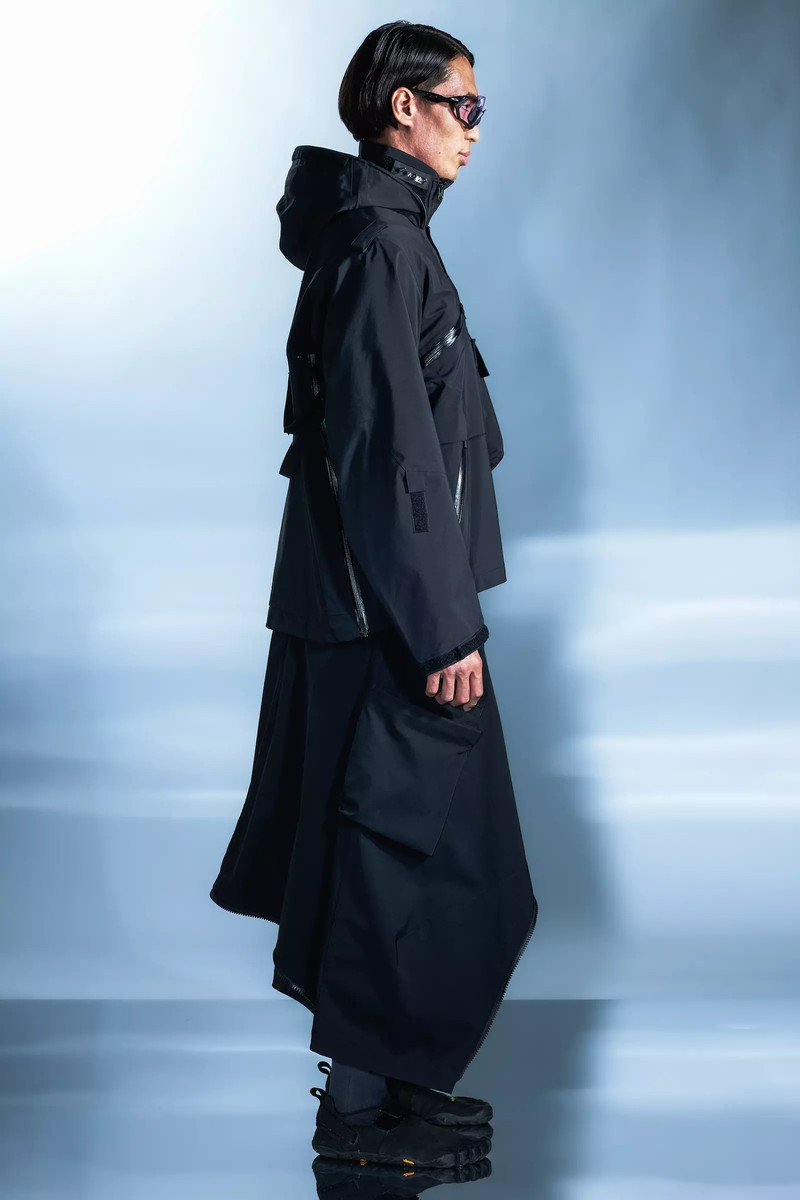 SK30-DS Convert Cargo Skirt BLACK 22