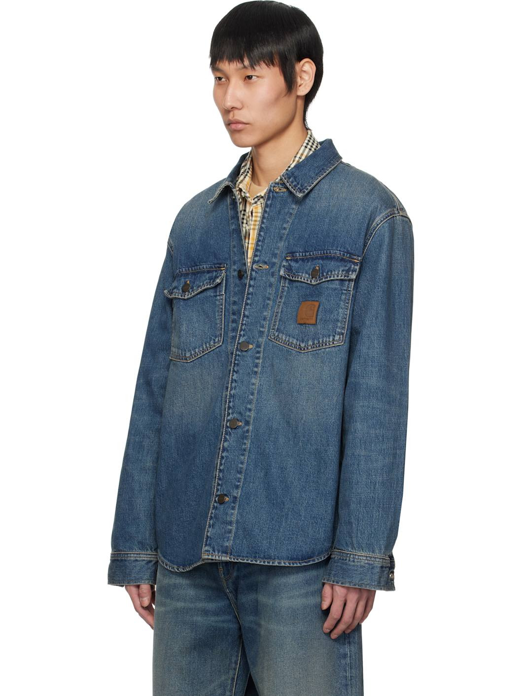Blue Lincoln Denim Jacket - 4