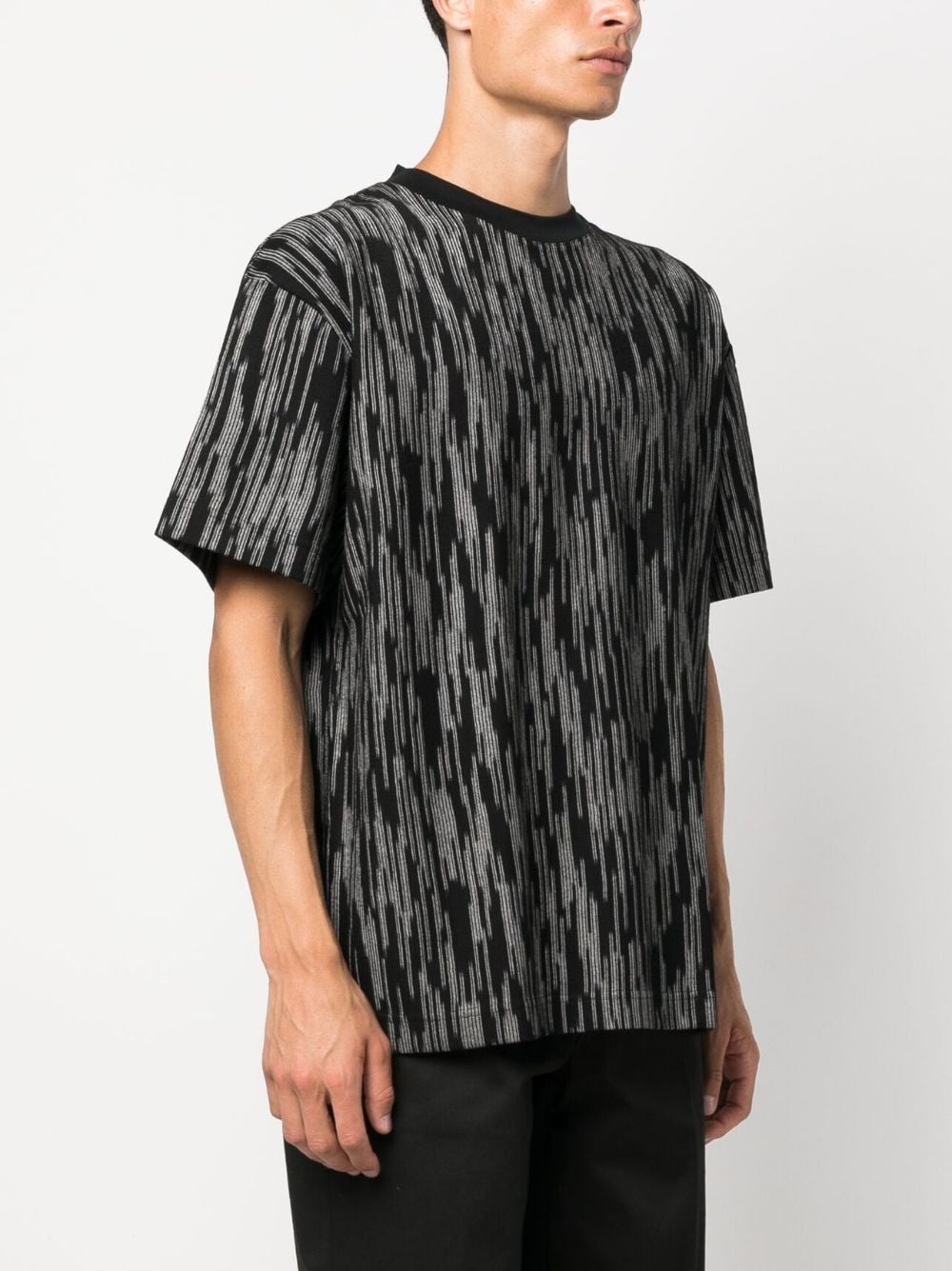crew-neck striped T-shirt - 3