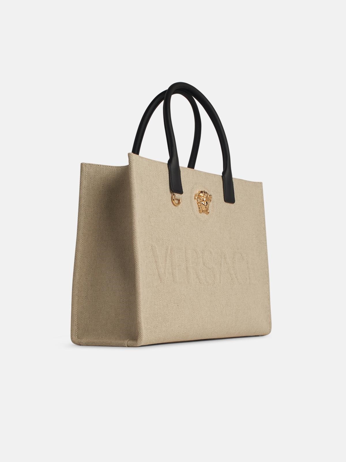 'TOTE' BEIGE TELA BAG - 2