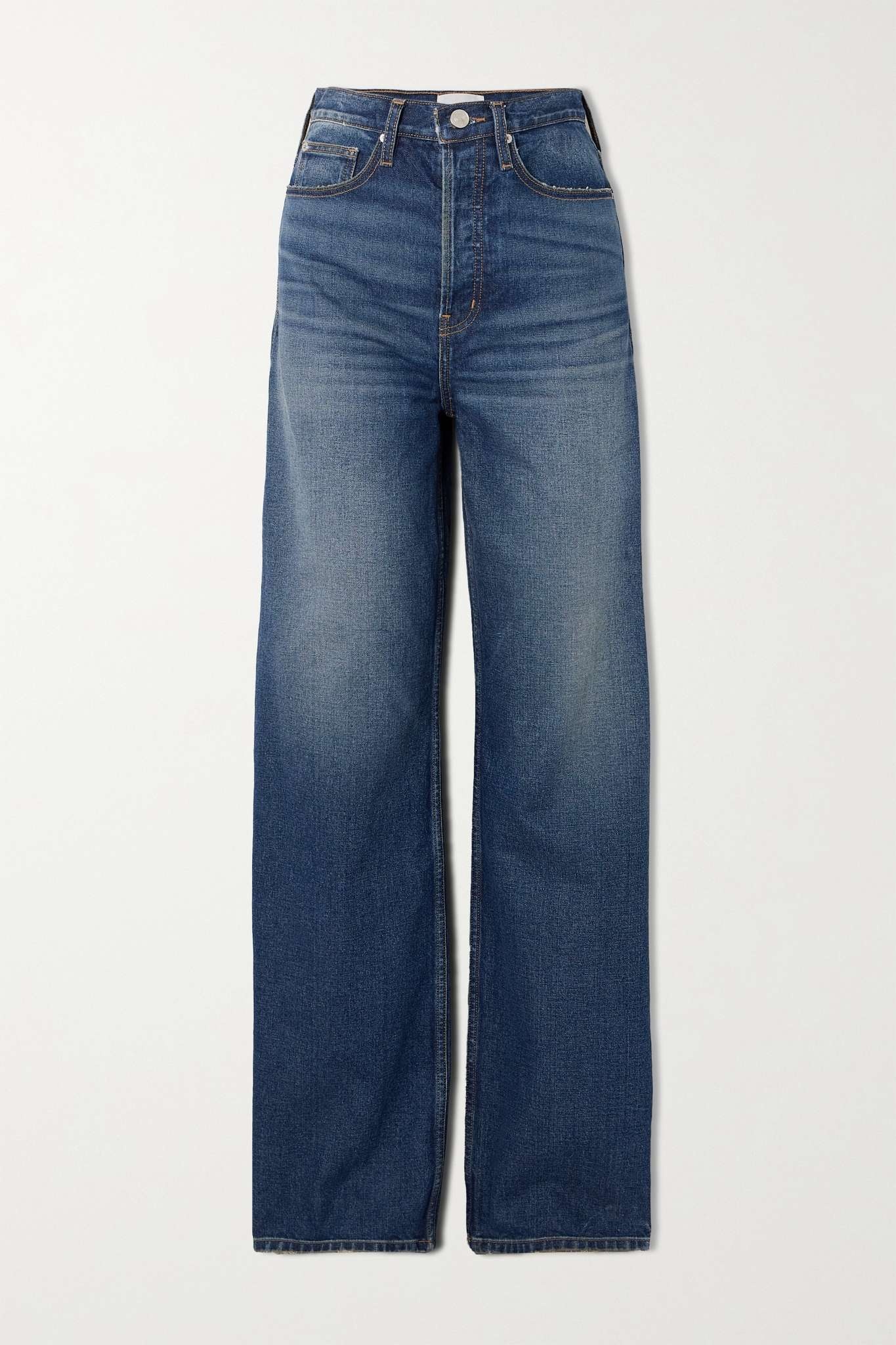 + NET SUSTAIN The 1978 high-rise straight-leg jeans - 1