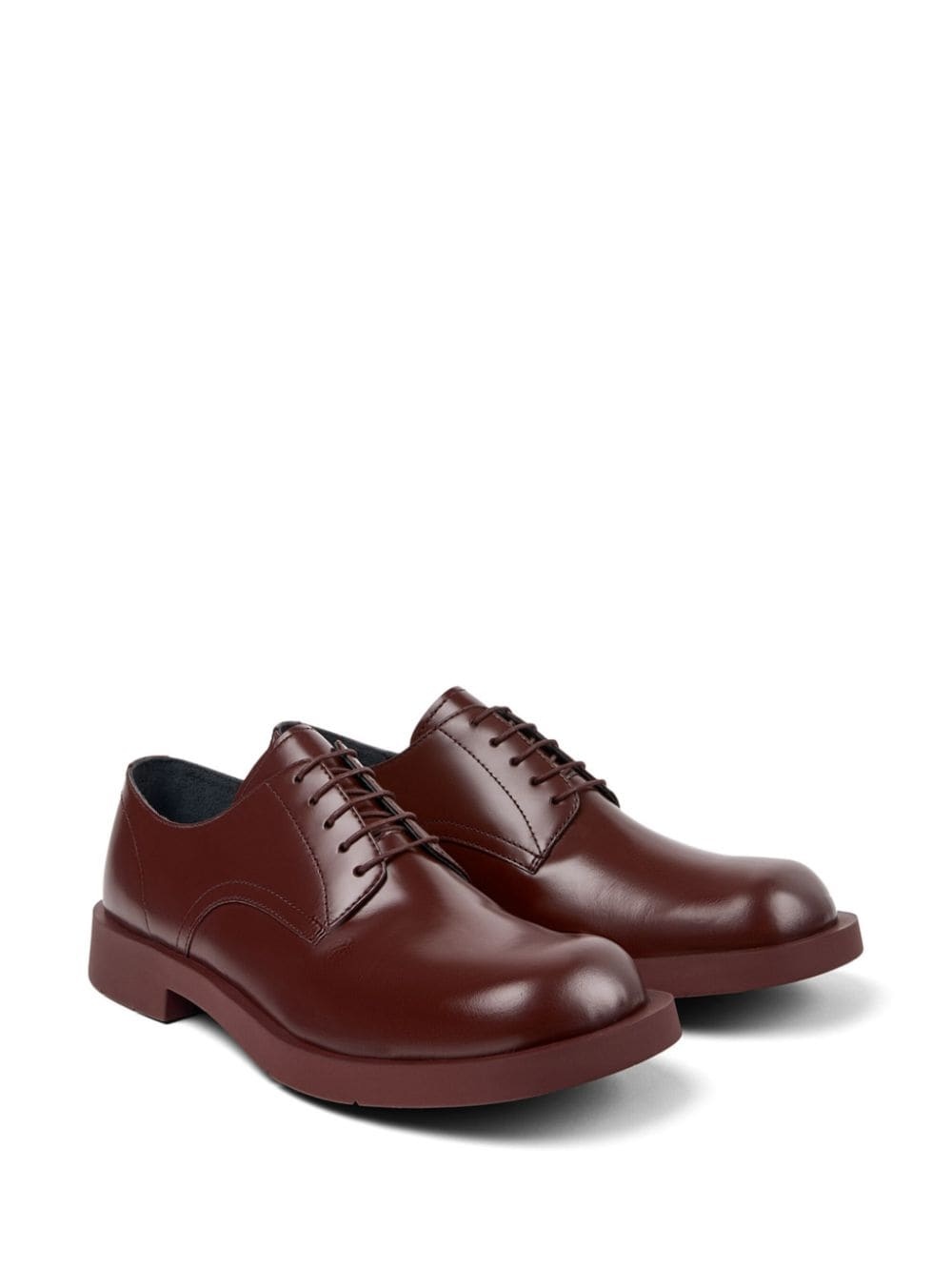 1978 leather derby shoes - 2