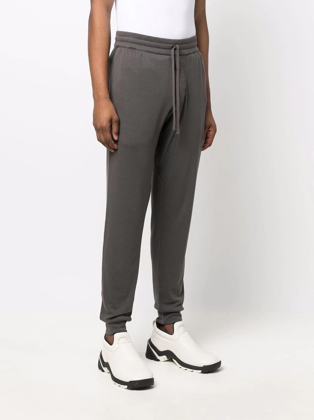 drawstring slim-fit track pants - 3