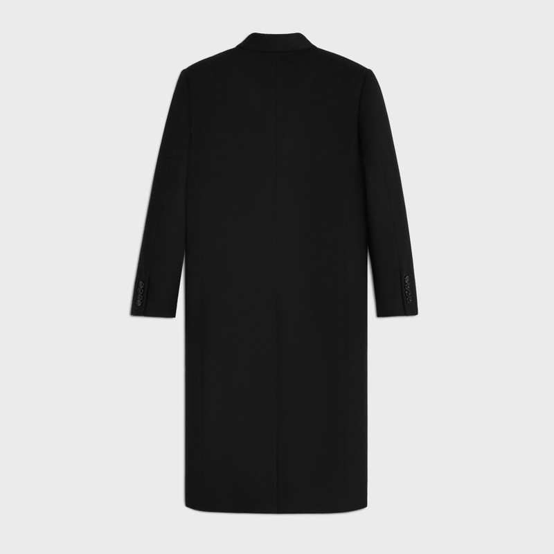 CELINE chesterfield coat in wool cloth outlook