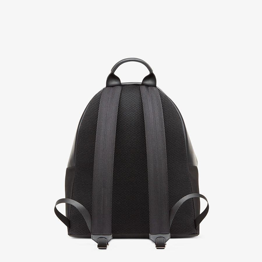 Backpack in black nylon - 3