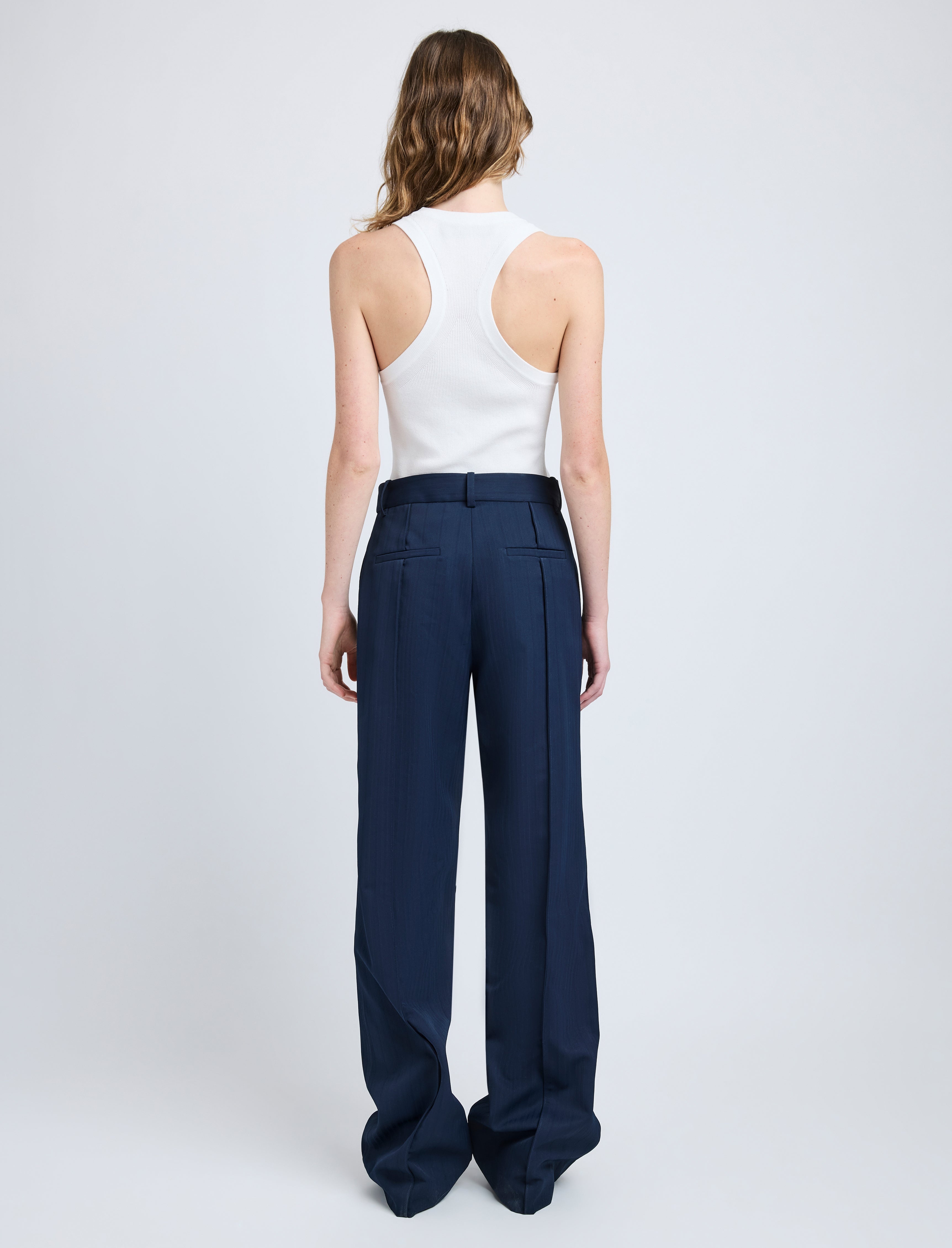Weyes Pant in Technical Nylon Jacquard - 4