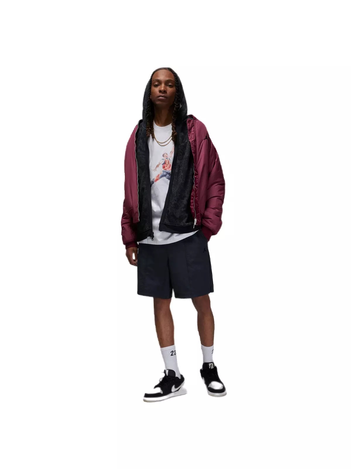 Men's Brand Tee-White - 5