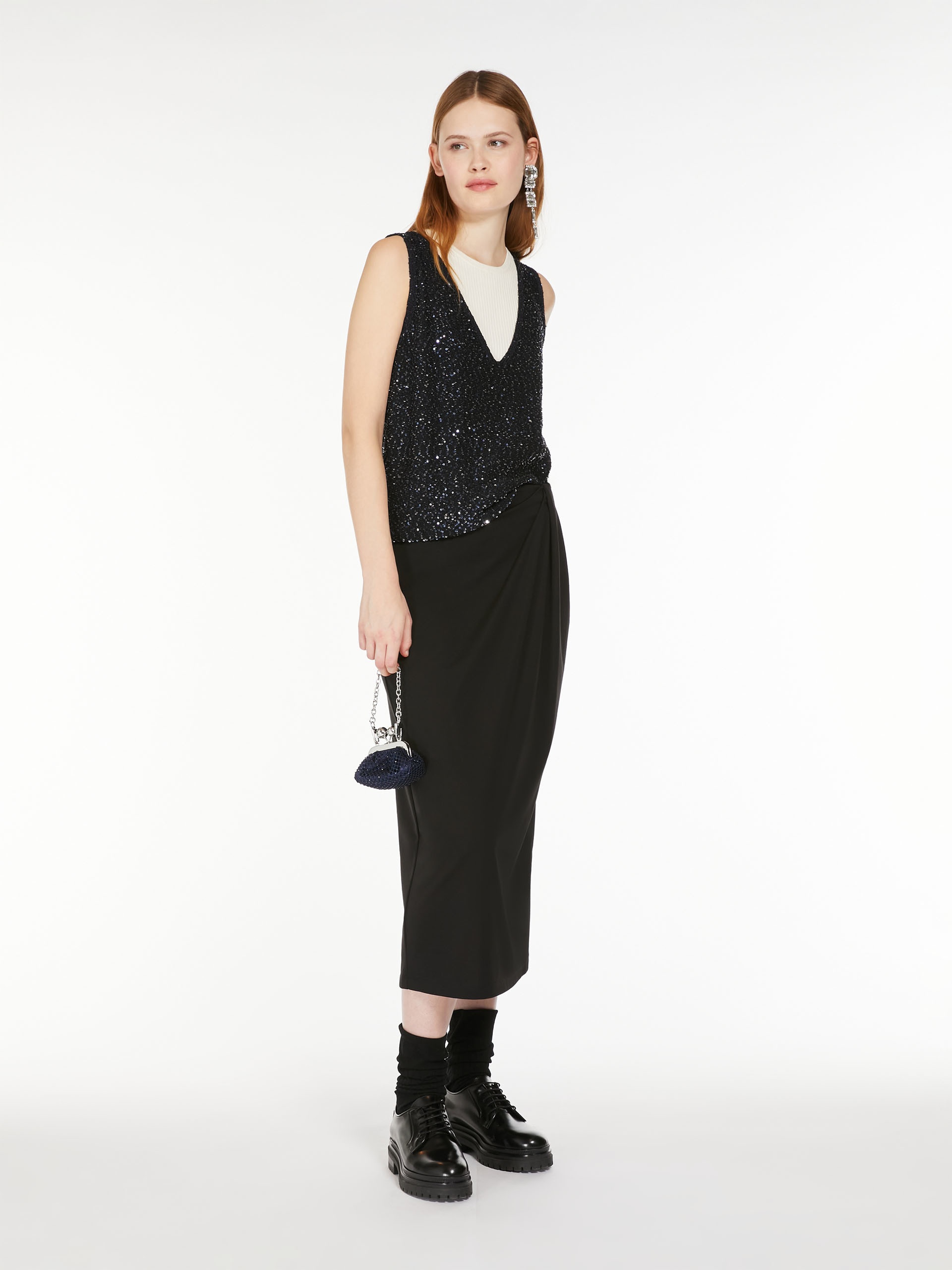 NARVA Relaxed-fit sequin top - 2