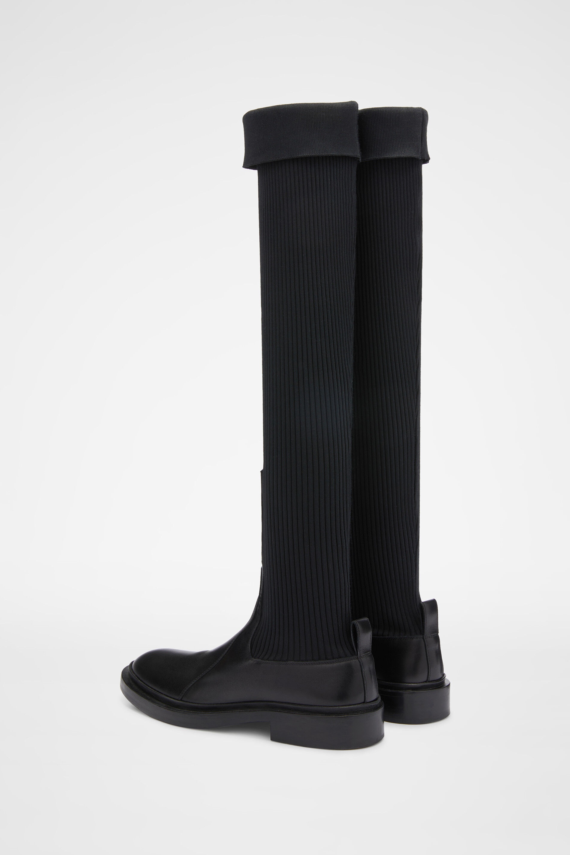 Knee Chelsea Boots - 3
