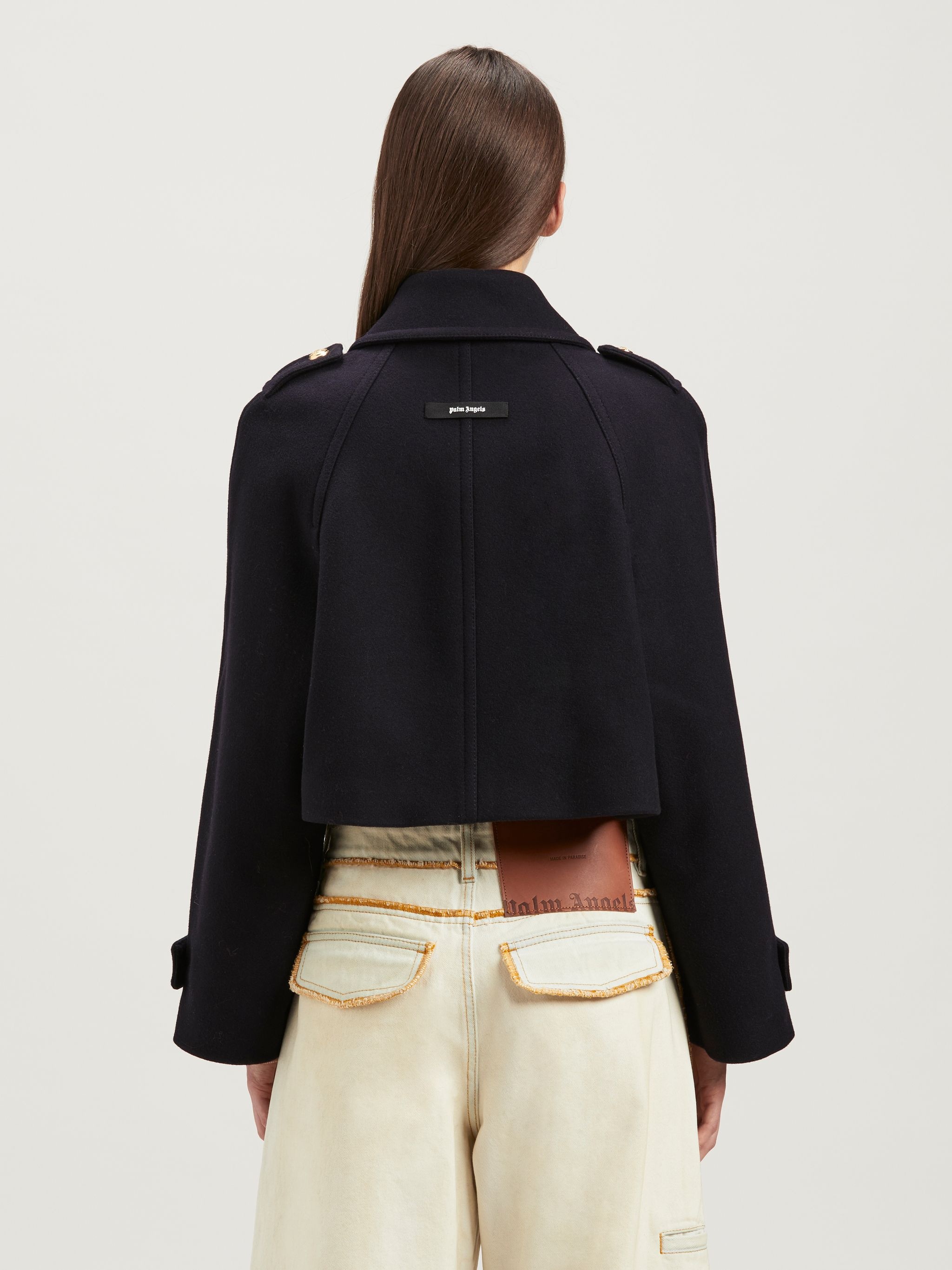 Gold Buttons Short Coat - 5