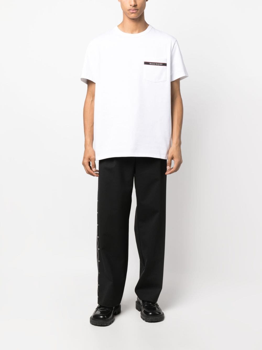 logo-print cotton T-Shirt - 2